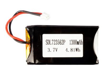 LiPo Rechargeable Battery 3.7V 1300mAH