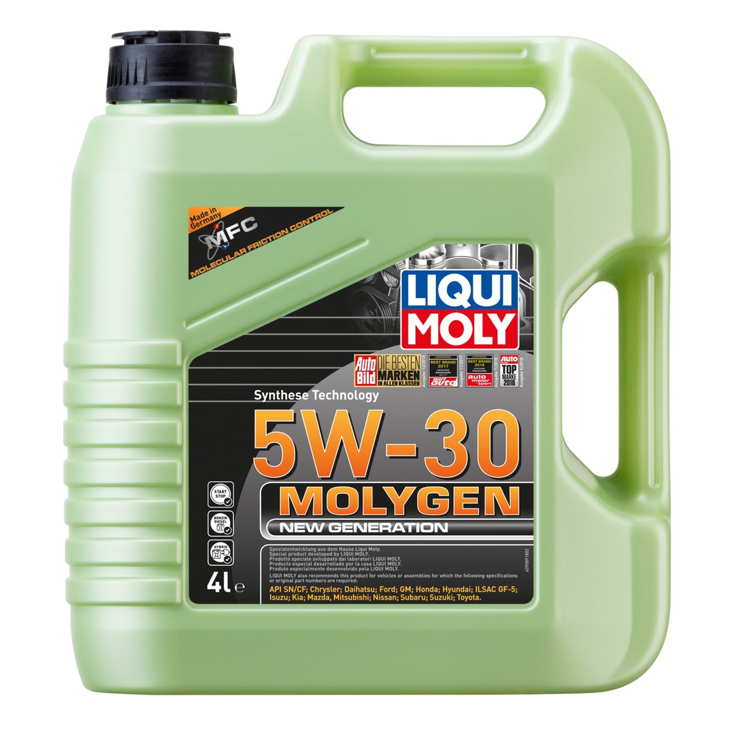 Liqui Moly Molygen New Generation 5W30 (4L) Fully Synthetic Engine Oil 5W-30