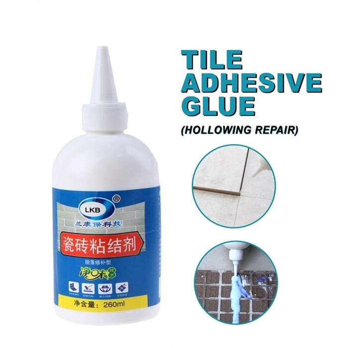 LKB Tile Hollowing Repair Glue (260ml) Tiles Empty Drum Loose Injection Adhesi