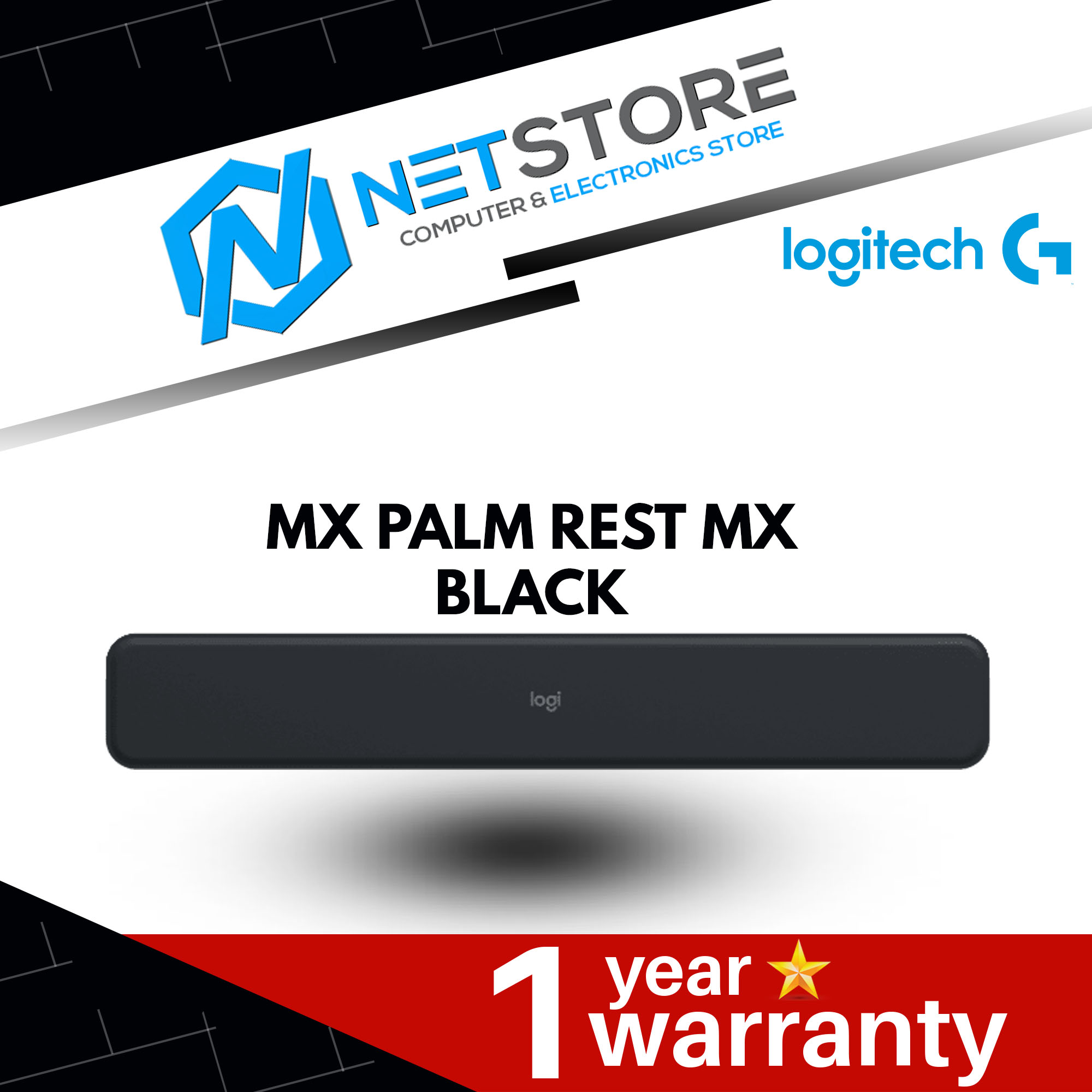 LOGITECH MX PALM REST MX BLACK - 956-000001