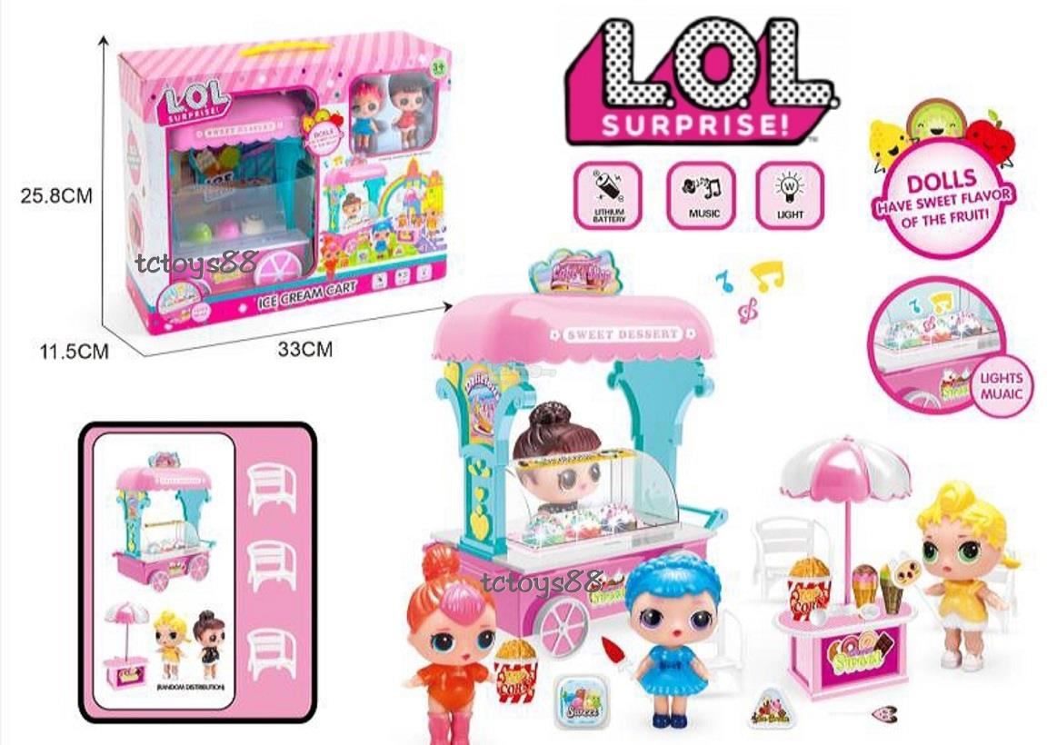 toy ice cream cart playset