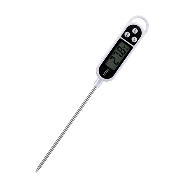 Long Probe Digital Kitchen Food Thermometer Electronic Meat Water Milk Cooking