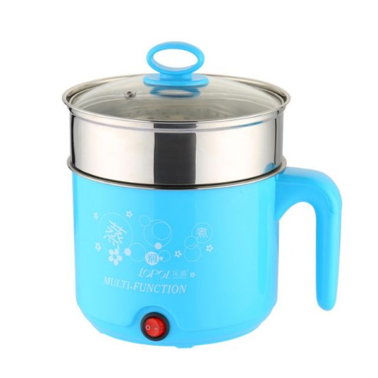 Lopo mini cooker 1.6L lopol stainless steel multi function heater steamer