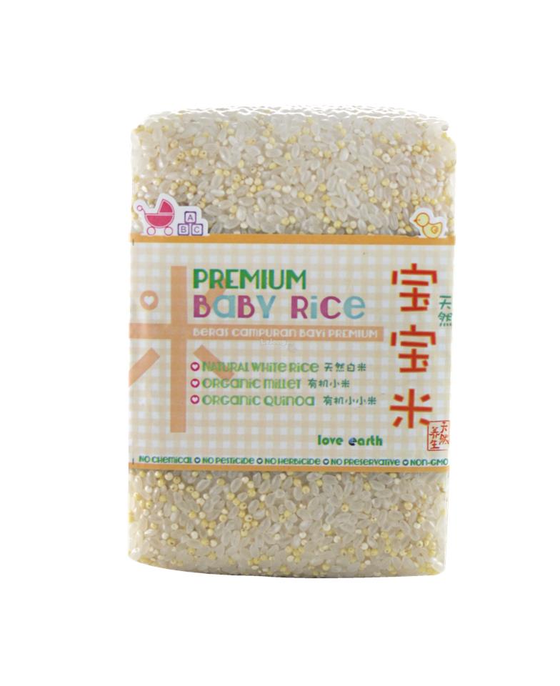 love earth organic baby rice