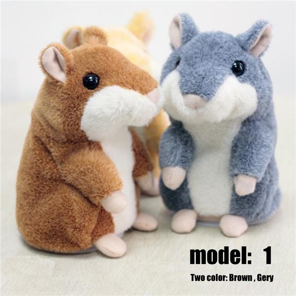 talking hamster plush toy