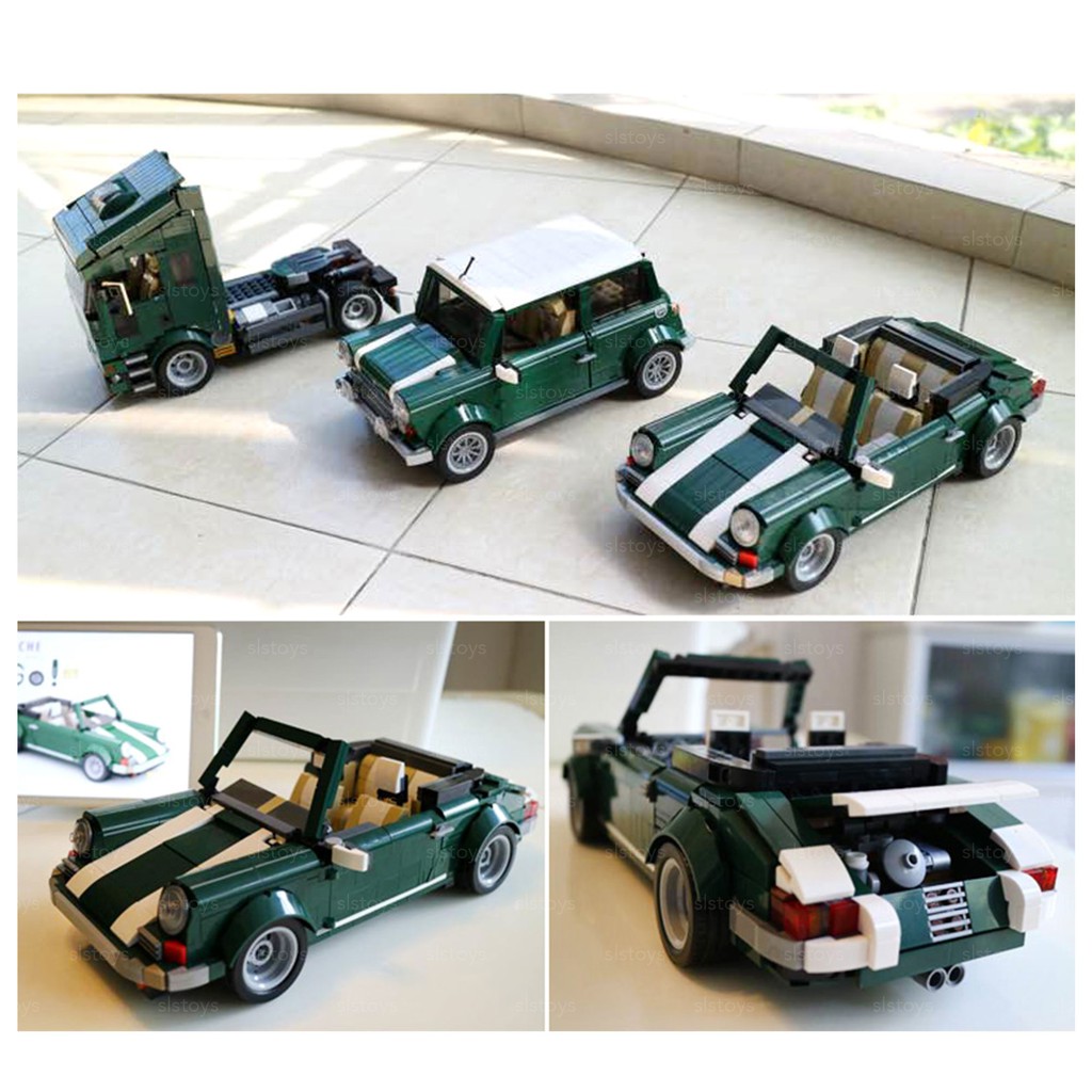 LP Creator Block Series 1108pcs No.21002 City Car Mini Cooper Model Building T