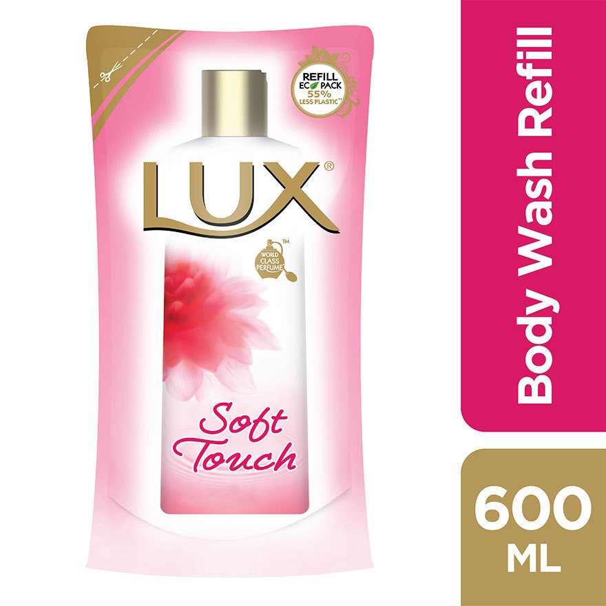 LUX Shower Gel Soft Touch Refill (600ml)