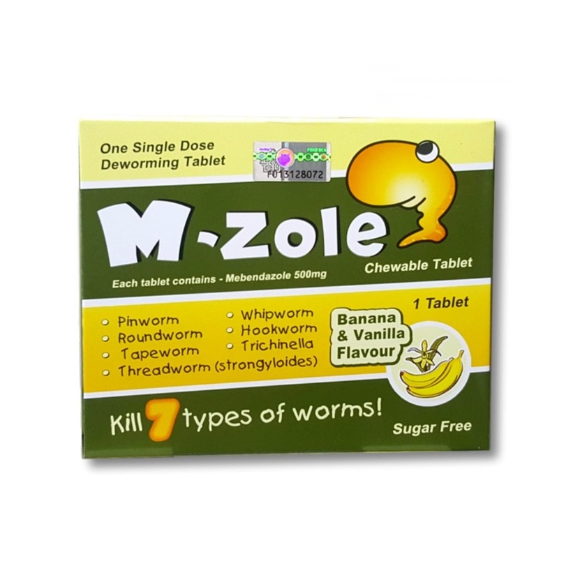 M-ZOLE CHEWABLE TABLET Ubat Cacing (end 12/9/2022 12:00 AM)