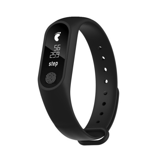 M2 Heart Rate Monitor 0.86 &quot; Large OLED Touch Screen Bluetooth Smartband