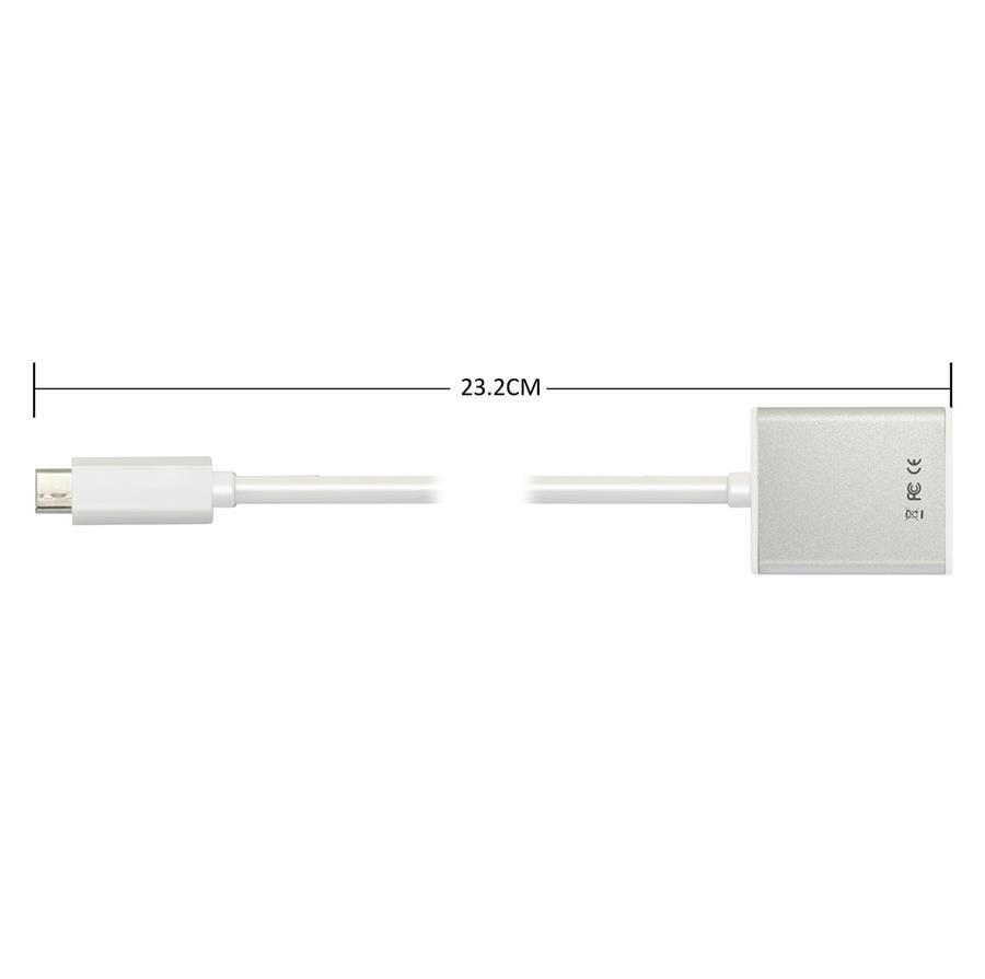 MacBook 12' USB 3.1 Type C to HDMI Converter Adapter Aluminium