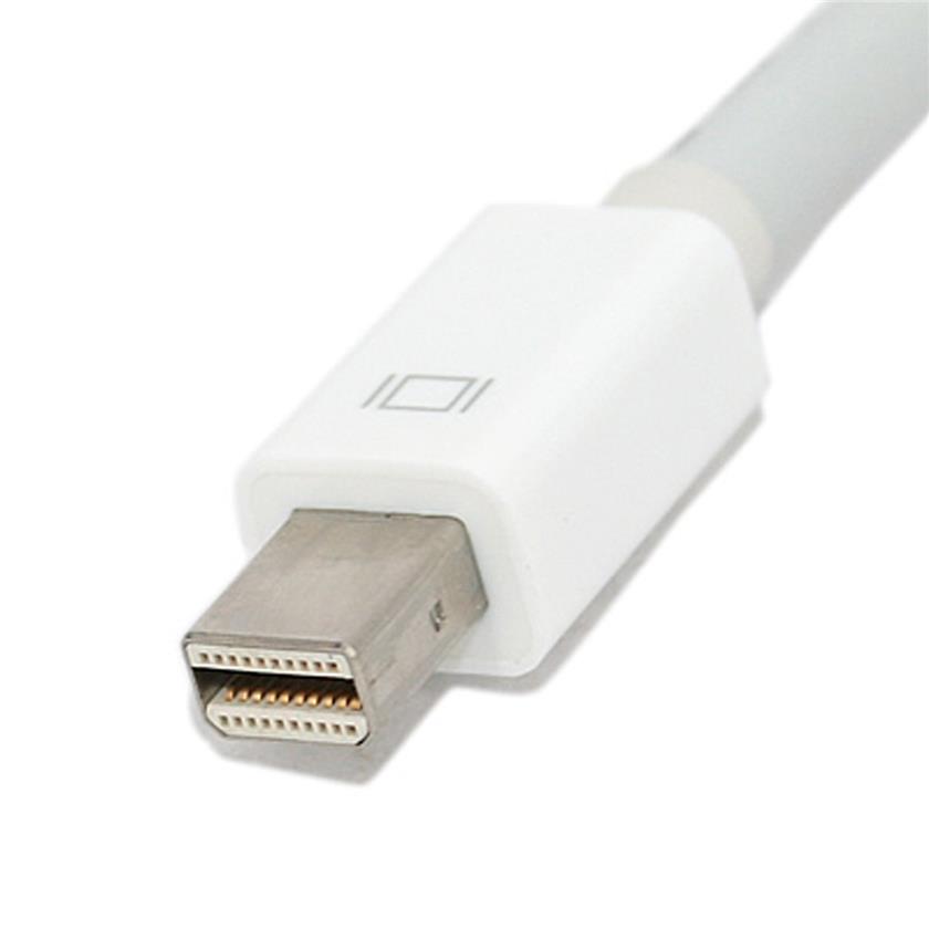 MacBook 3in1 Mini DP DisplayPort To HDMI DVI-D VGA Adapter Converter