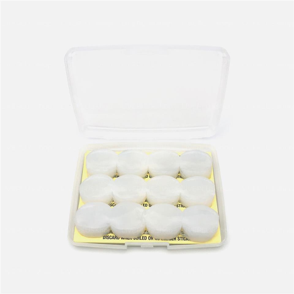1 Pack Macks Pillow Soft Moldable Macks Pillow Soft Ear Plugs White