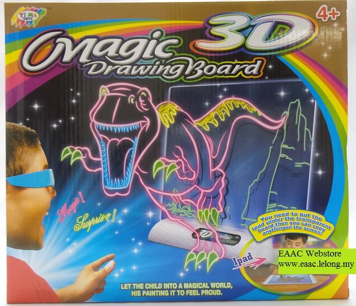 3d magic drawing board