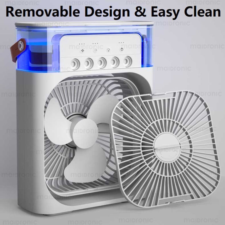 Maidronic Portable Air Cooler Fan with Mist