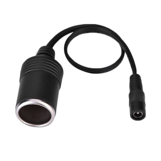 Male to Car Port Cigarette Lighter Female Cable Socket Power Cord