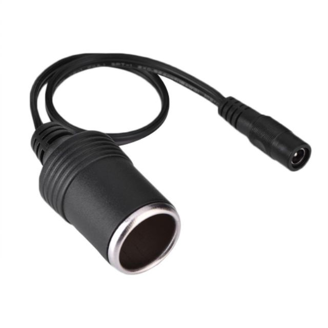 Male to Car Port Cigarette Lighter Female Cable Socket Power Cord