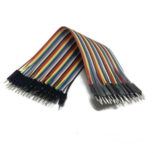 Male to Male Arduino Breadboard Dupont Jumper Wires (40p-20cm)