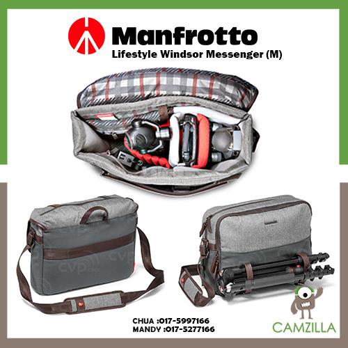 manfrotto windsor camera messenger m