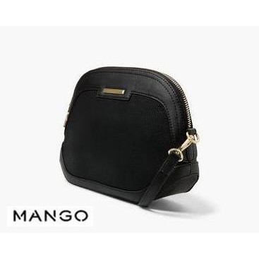 Mango Pebbled Cross Body Bag