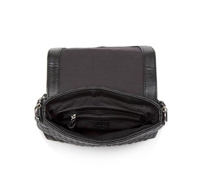 Mango Quilted Chain Sling Bag