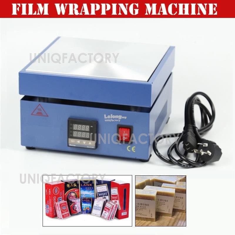 New Manual BOPP Hot Film Box Wrapping Heat Sealing Packing Machine