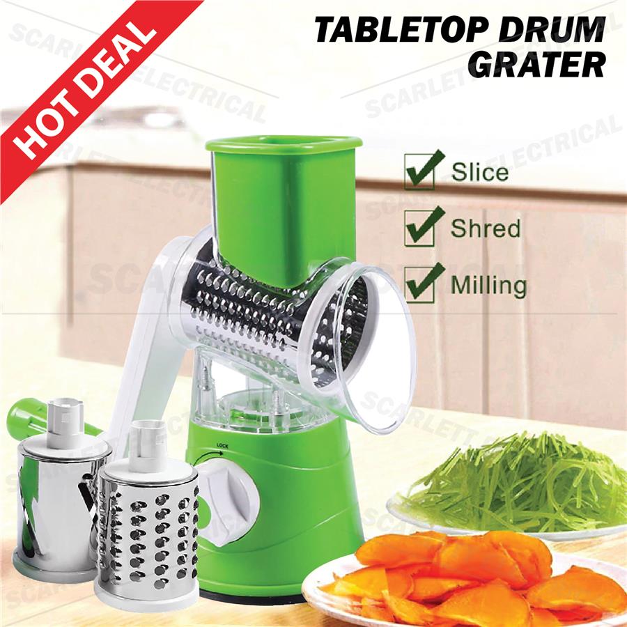 Manual Round Tabletop Drum Grater Sl (end 1/5/2020 11:15 AM)