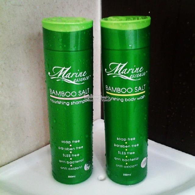 Marine Essence Bamboo Salt Nourishing Shampoo Dijamin Original