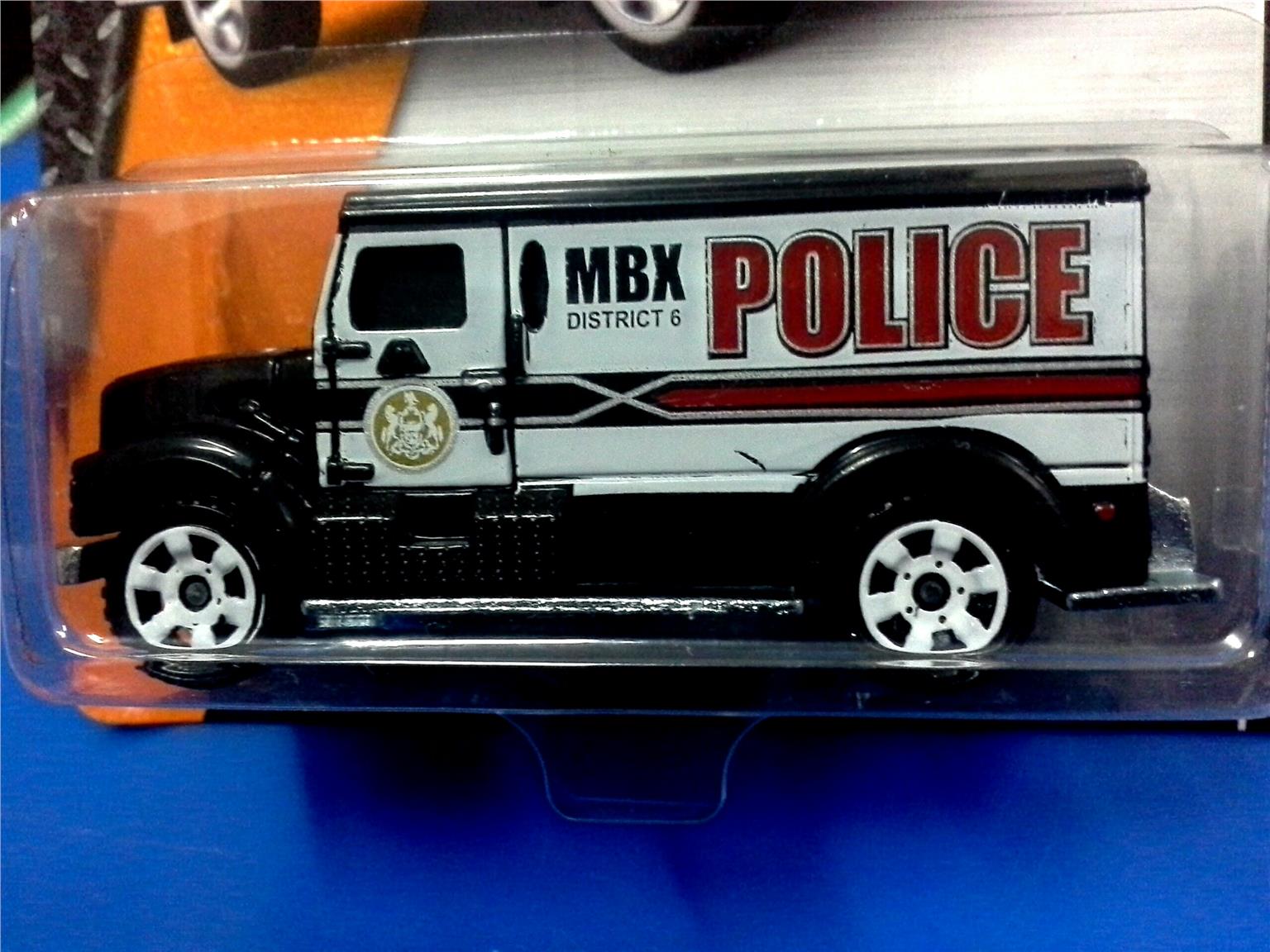 matchbox police truck