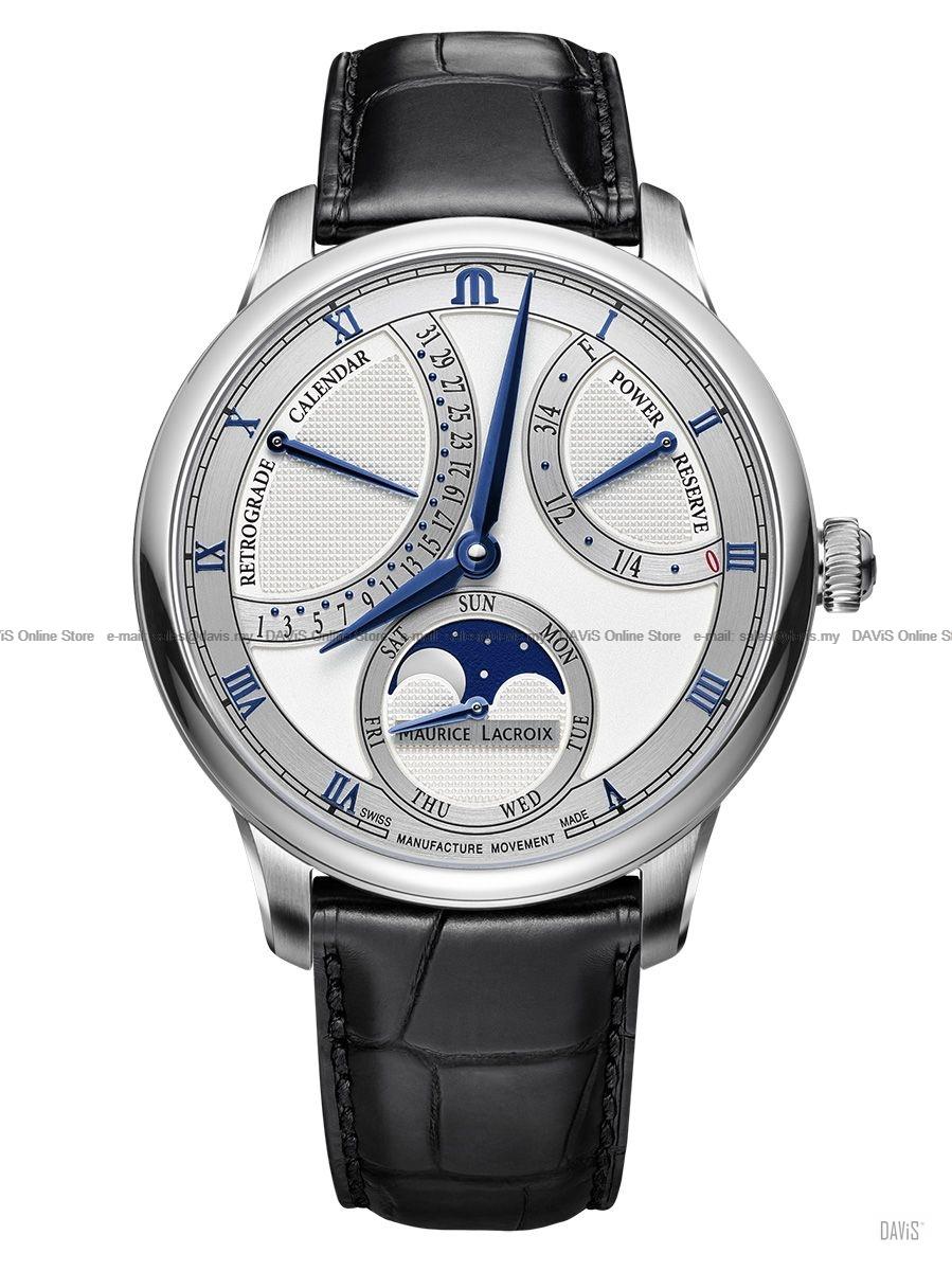 MAURICE LACROIX MP6588-SS001-131-1 Masterpiece Moon Retrograde Silver