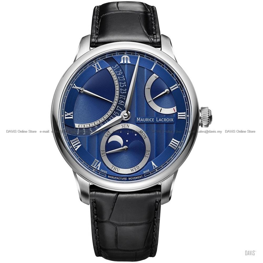 MAURICE LACROIX MP6588-SS001-431-1 Masterpiece Moon Retrograde Leather