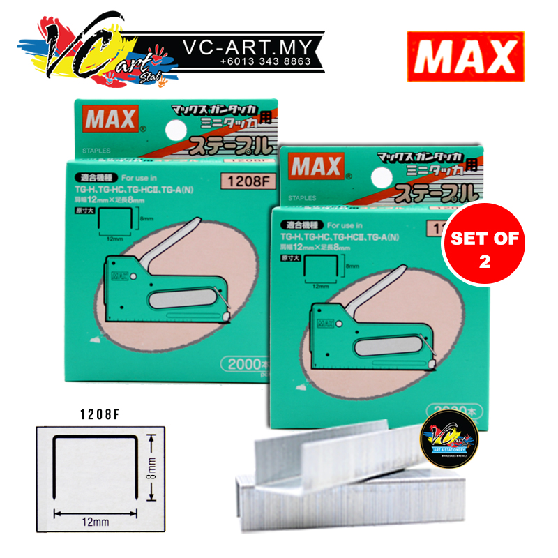 Max Staples 1208f 8mm For Max Tg End 4122021 1200 Am