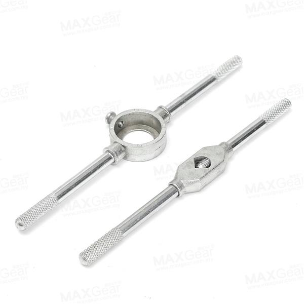 MAXGEAR 12 pcs Metric Tap Dies Set Screw Bolt Metal Tools Bit Set MAXGEAR 12 pcs Metric Tap Dies Set Screw Bolt Metal Tools Bit Set