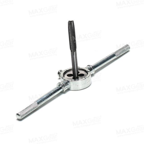 MAXGEAR 12 pcs Metric Tap Dies Set Screw Bolt Metal Tools Bit Set MAXGEAR 12 pcs Metric Tap Dies Set Screw Bolt Metal Tools Bit Set