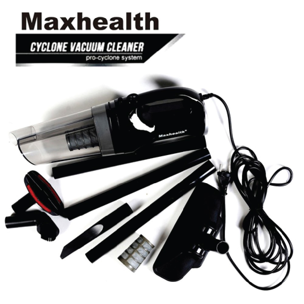 Maxhealth Cyclone Vacuum Cleaner Handheld Bagless 350W For Home Room