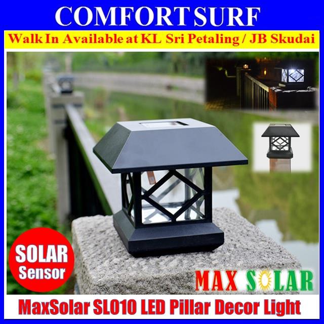 Maxsolar Sl011 Solar Powered Led Li End 6 26 2019 12 43 Pm Maxsolar Sl011 Solar Powered Led Light Gate Pillar Fence Garden Lamp