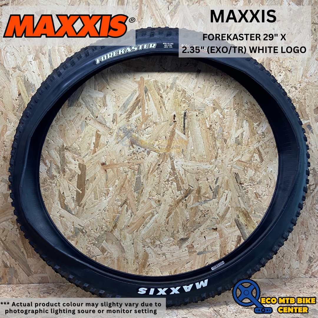 MAXXIS FOREKASTER 29&quot; X 2.35&quot; (EXO/TR) WHITE LOGO 120TPI