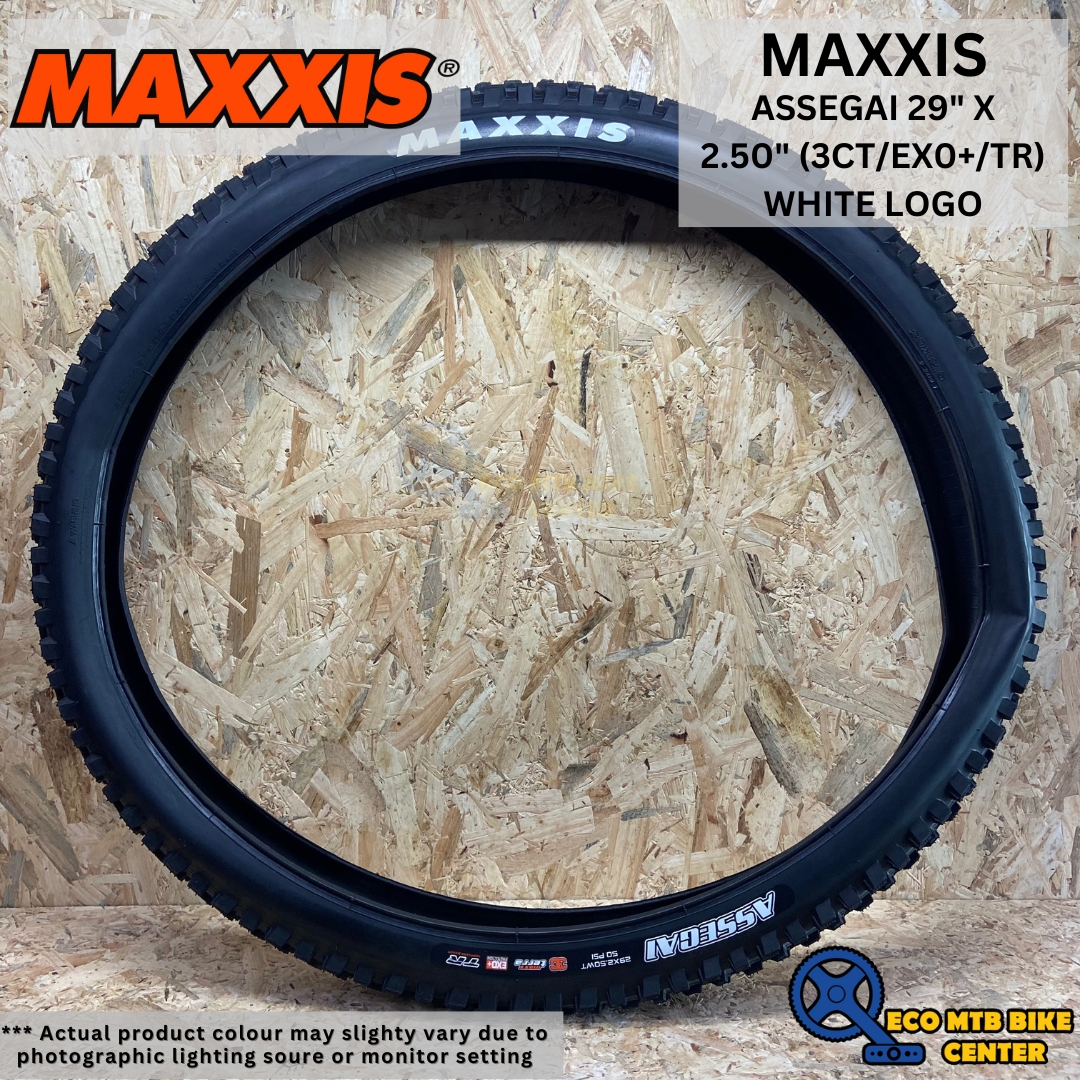 MAXXIS TIRE ASSEGAI WHITE LOGO 120TPI