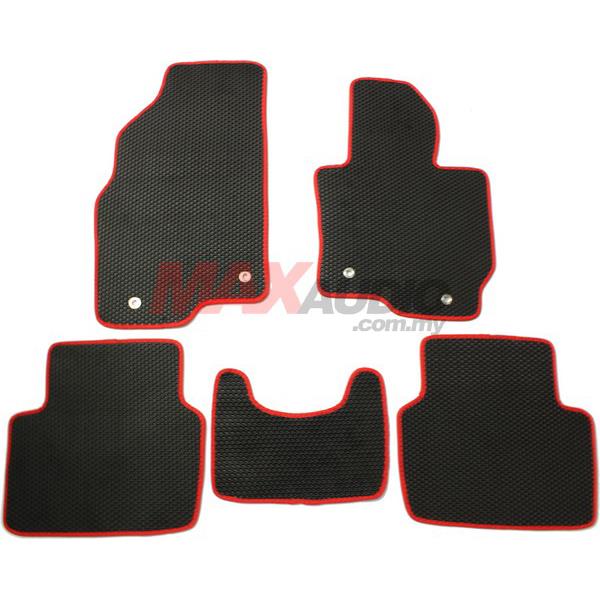 Interior Parts Furnishings Eva Rubber Floor Mat Set Tailor Made