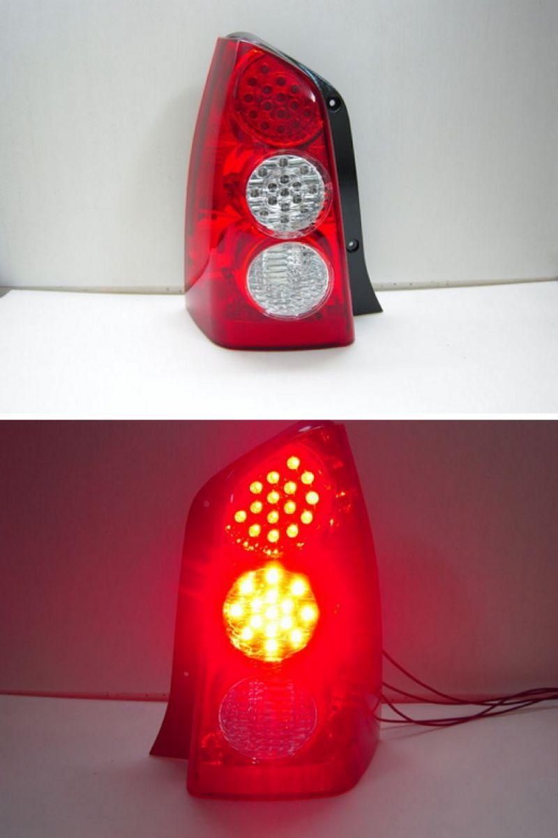 MAZDA  TRIBUTE '01-04 Double LED Tail Lamp [Red/Clear]