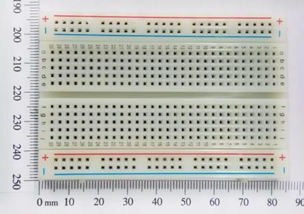MB102 Solderless Mini Breadboard 400 holes 8.5cm X 5.5cm for Arduino