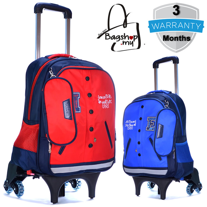 Mc113 6 Wheels Kids Trolley Backpa End 2 14 2020 4 34 Pm Mc113 6 Wheels Kids Trolley Backpack Baseball Theme Bag H3