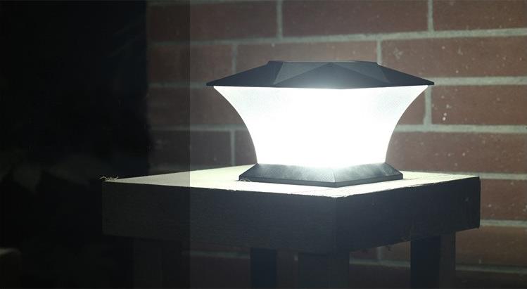 Md 208 Solar Powered Pillar Light La End 9 18 2018 1 15 Pm Md 208 Solar Powered Pillar Light Lamps Led Garden Villa Wall Outdoor
