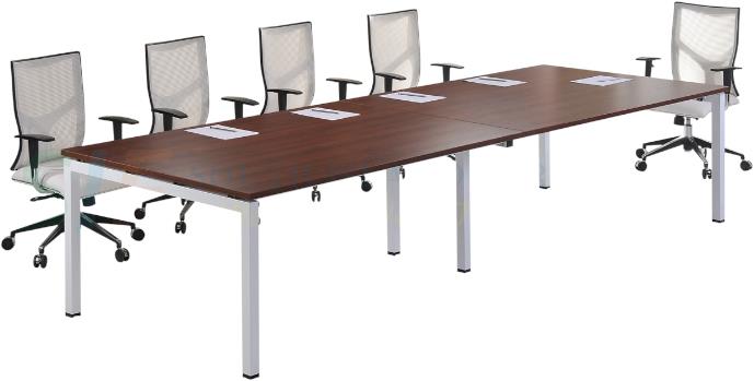 Meeting Boardroom Conference Table U Leg 2100wx1050dx750h White