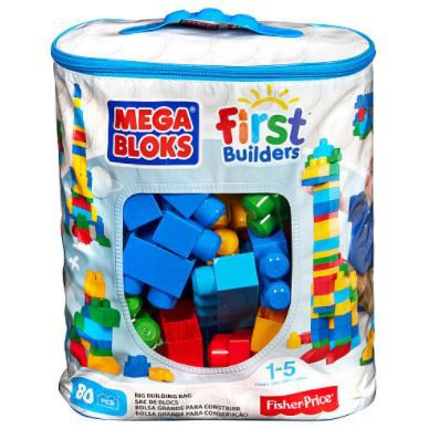 Mega Bloks Big Building Bag (80 Pcs)