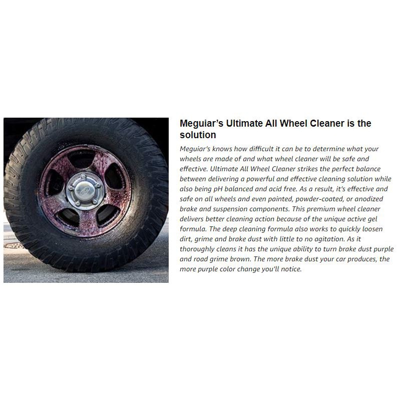 Meguiar's Ultimate All Wheel Cleaner Foam Applicator Pads COMBO