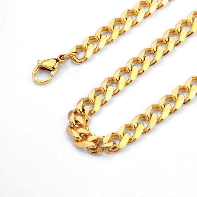 MEN 18k Real Gold Plated Heavy Long Lasting 3.5/5/7mm MIAMI CUBAN LINK CHAIN