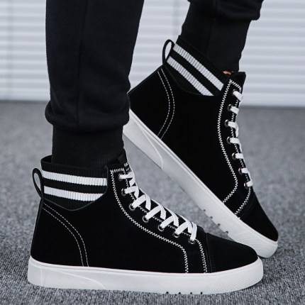 trendy high top sneakers