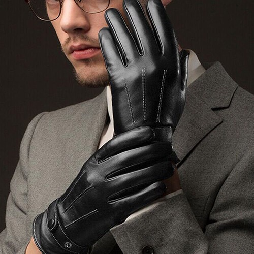 Men Fashion Faux Leather Gloves BDSM (Ready Stock)