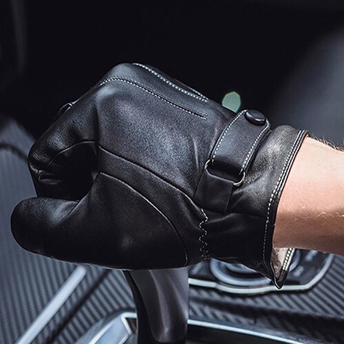 Men Fashion Faux Leather Gloves BDSM (Ready Stock)