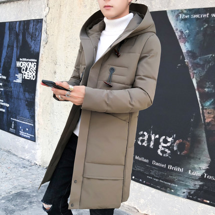 warm waterproof long coat